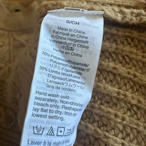 J. Crew Tan Sweater Size S - Picture 4 of 5
